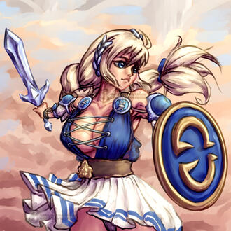 Rendered Sketch 3: Sophitia Alexandra