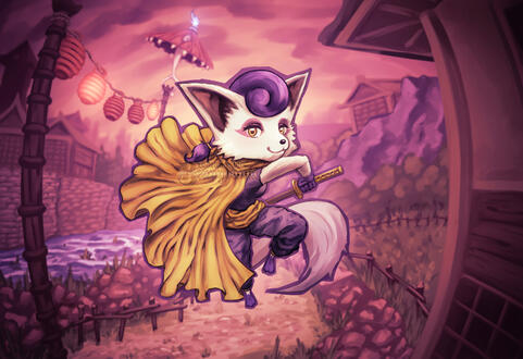 Full Rendered Illustrion 2: Toshibarrili